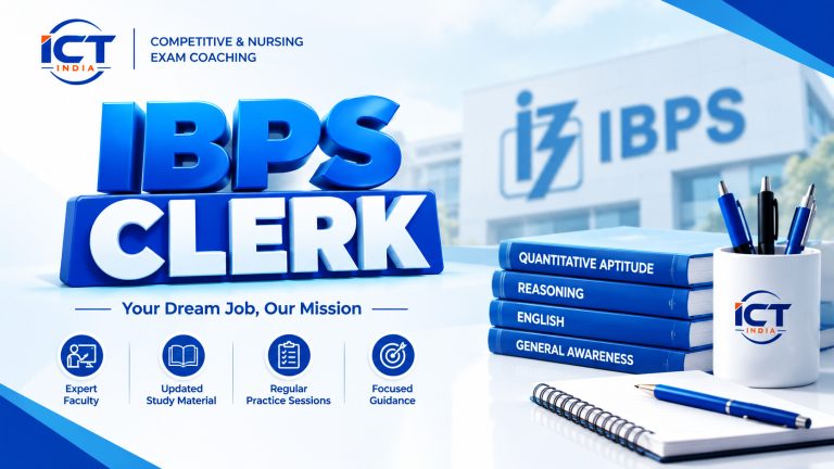 IBPS Clerk Preparation at ICT Institute