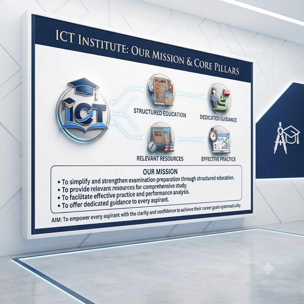 Competitive Exams and Entrance Exams Preparation at ICT Institute