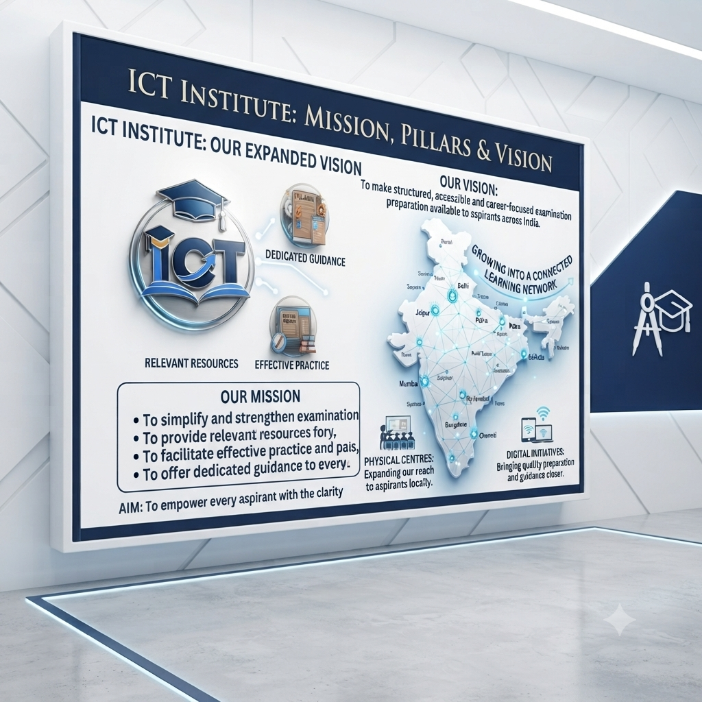 Competitive Exams and Entrance Exams Preparation at ICT Institute