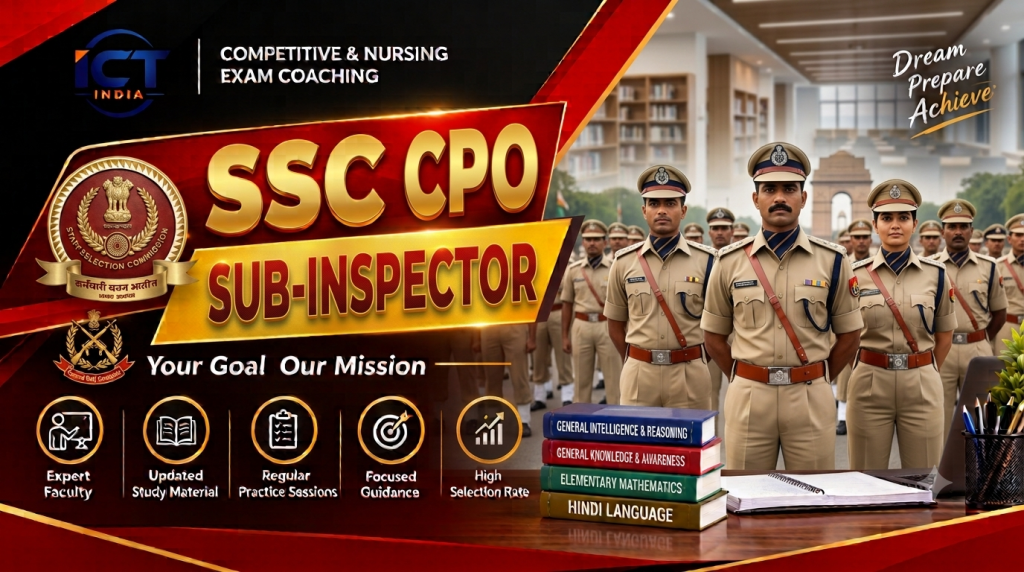 SSC CPO Preparation at ICT Institute
