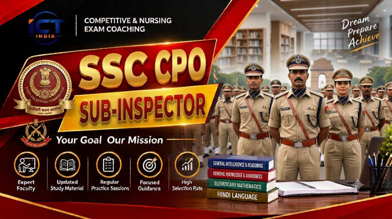 SSC CPO Preparation at ICT Institute