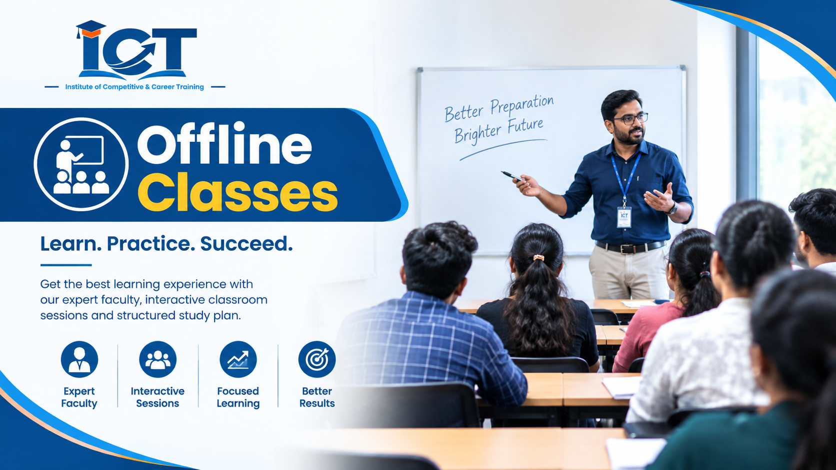 Competitive Exams Preparation at ICT Institute